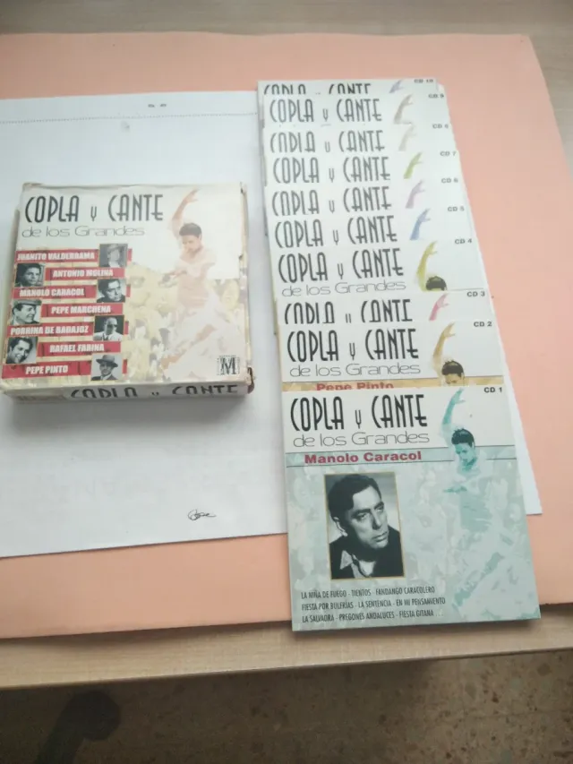 10 CDs Copla y Cante de los Grandes