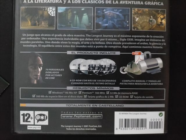 The Longest Journey PC CD-ROM FX