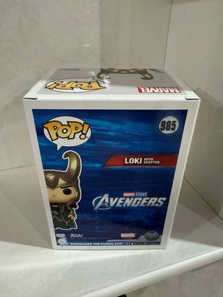 Funko Pop! Loki con Cetro 985 Avengers