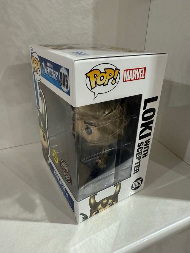 Funko Pop! Loki con Cetro 985 Avengers