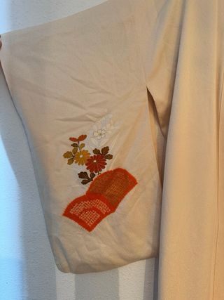 Kimono de seda japonés