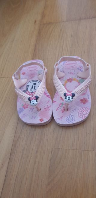 Chinelos Havaianas Minnie Mouse Criança