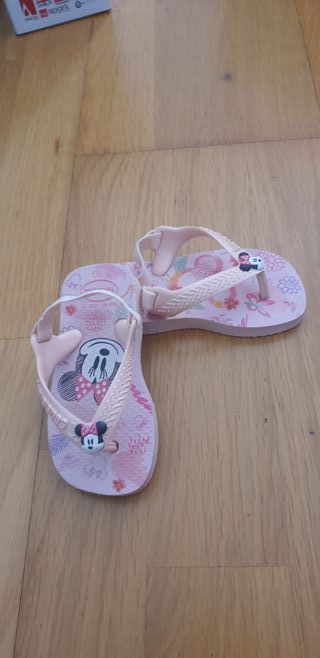 Chinelos Havaianas Minnie Mouse Criança