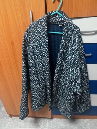 Chaqueta Kimono Estampada Talla M