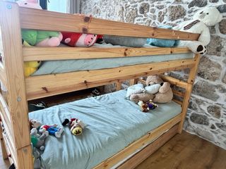 Litera Conforama Madera Miel