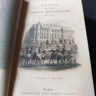 Reflections on the revolution in France.