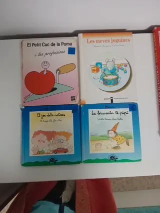Pack de cuatro libros infantiles iniciación