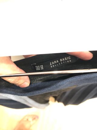 Falda mide Zara plisada invierno 