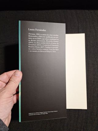 Laura Fernández. Bienvenidos a Welcome