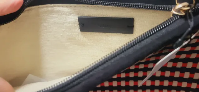 Bolso de mano Mango cuadros