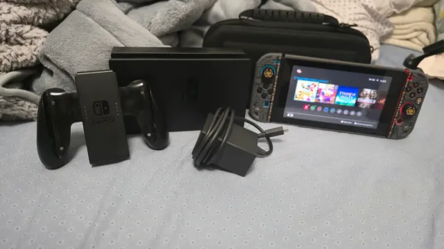 Nintendo Switch con accesorios