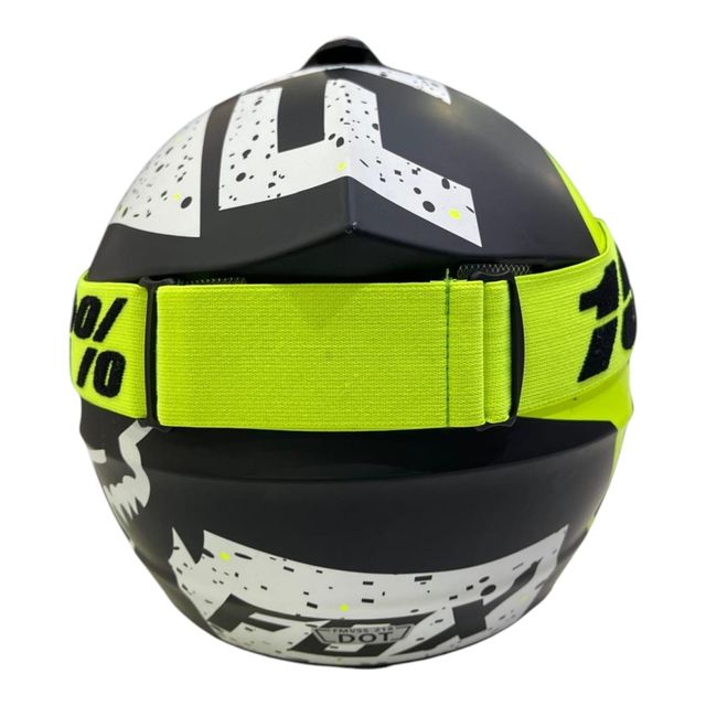 CASCO DE MOTO FOX V1 STREAK + GAFAS