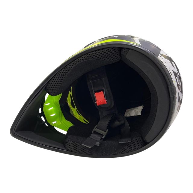 CASCO DE MOTO FOX V1 STREAK + GAFAS