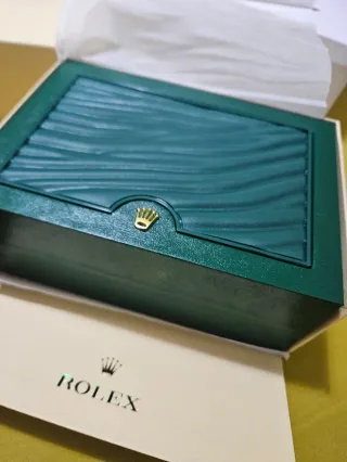 Custodia Rolex verde