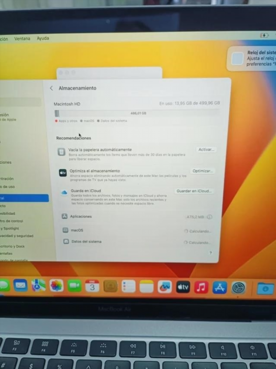 MacBook Air 512GB 2020 13,3 8GB RAM i5