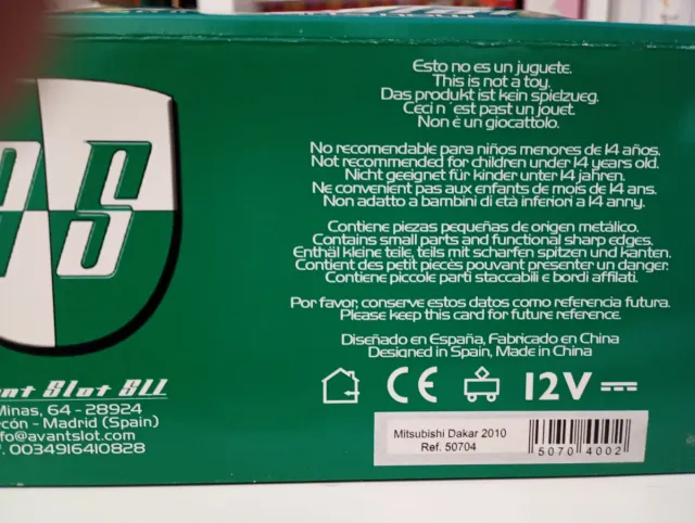 Coche Slot Mitsubishi Montero Avant Slot Raid