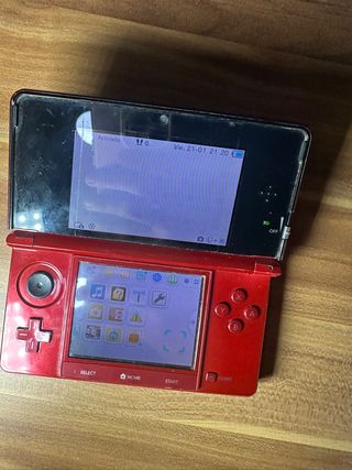 Nintendo 3DS Roja Completa