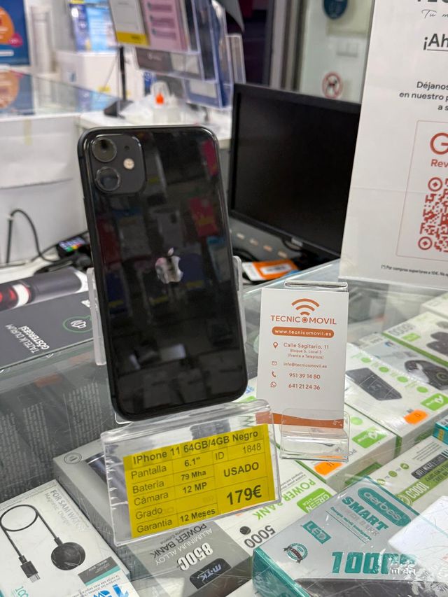 iPhone 11 64GB nero usato