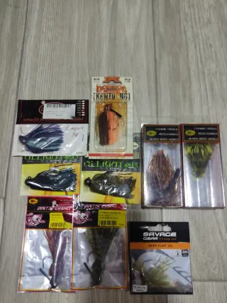 Lote de jig de pesca