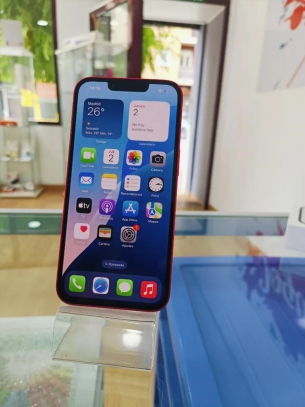 iPhone 14 Rojo 128GB Batería 84%