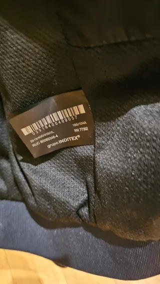 Cazadora Bomber Zara Azul