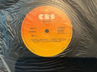 Lote Vinilos Santana LP y Single