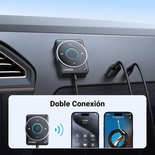 UGREEN Adaptador Bluetooth Coche AUX 5.4