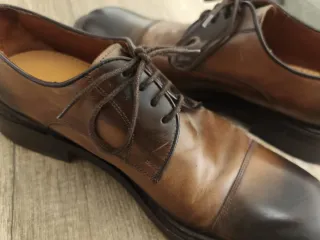 Zapatos Oxford Lotus Marrones Talla 41