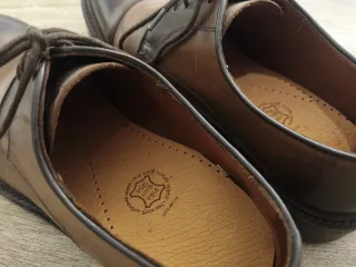 Zapatos Oxford Lotus Marrones Talla 41