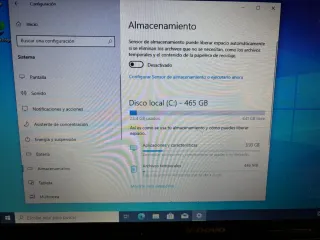 Portátil Lenovo i7 8GB RAM 512GB SSD