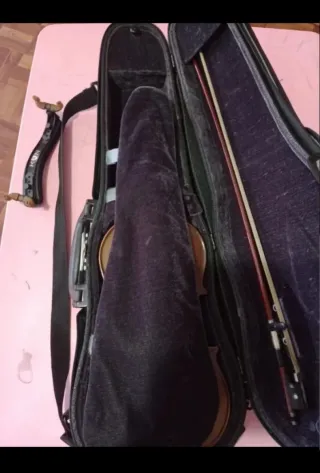 VIOLIN INFANTIL CORINA, FUNDA, ARCO, ALMOHADILLA.