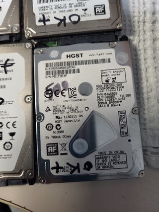 4 Hard Disk Notebook 2000 GB 500x4