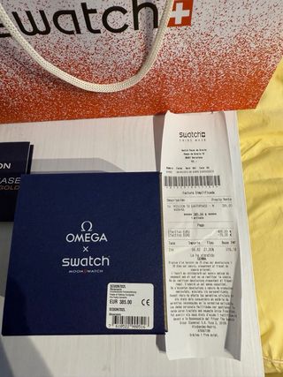 Swatch Mission to Earthphase Moonshine Gold