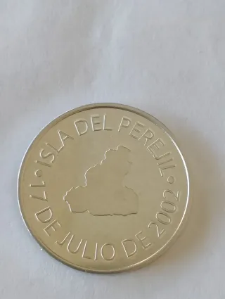 Moneda Islote Perejil 17-7-2002