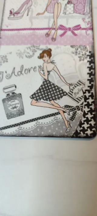 Tabla decorativa I love shopping