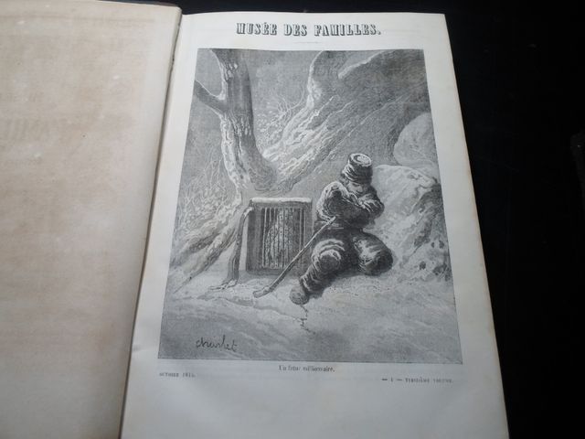 Libro Antiguo Musse des Familles 1845-46