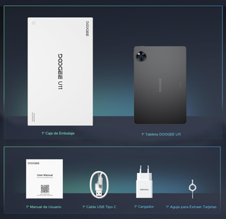 DOOGEE U11 Tablet Android 16 11 90Hz