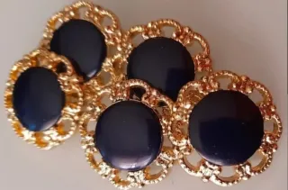 Lote 14 botones- 9 colores