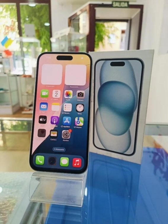 Batteria iPhone 15 blu da 128 GB 88%