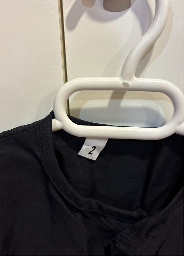 3 Blusones negro manga larga