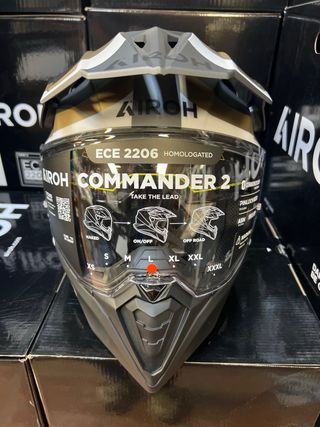 Casco Moto L Airoh Commander 2