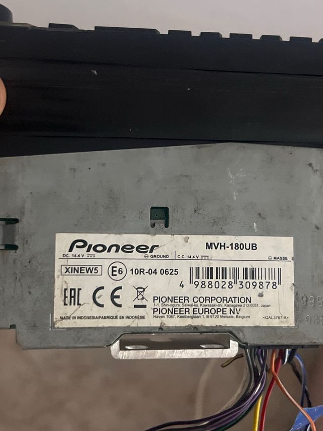 Radio Coche Pioneer Completa