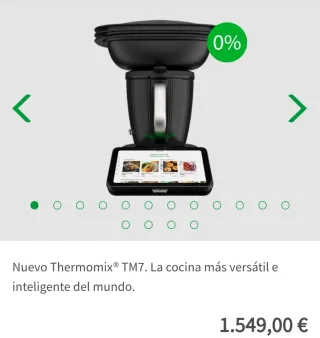 Thermomix TM7 Nueva con 3 Años Garantía