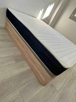 Cama canapé con colchón