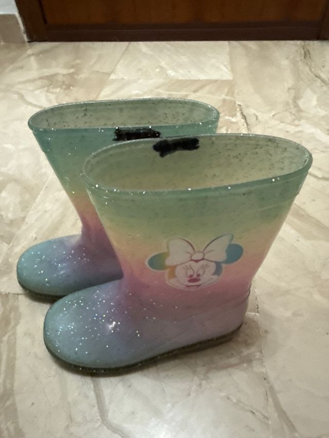 Botas de agua Minnie Mouse Talla 28
