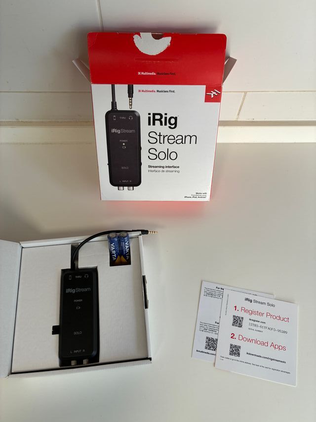 IK Multimedia iRig Stream Solo Interfaz Streaming