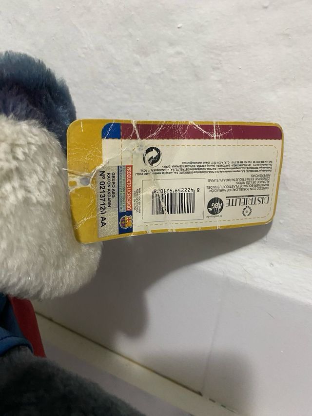 Peluche FC Barcelona Ratón Colección