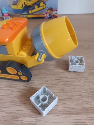 Paw Patrol Rubble Ruspa Betoniera Mega Blocks Matt