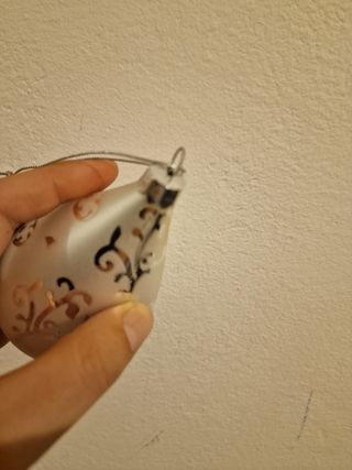 Decorazione albero di Natale in vetro