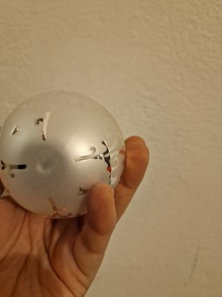 Decorazione albero di Natale in vetro